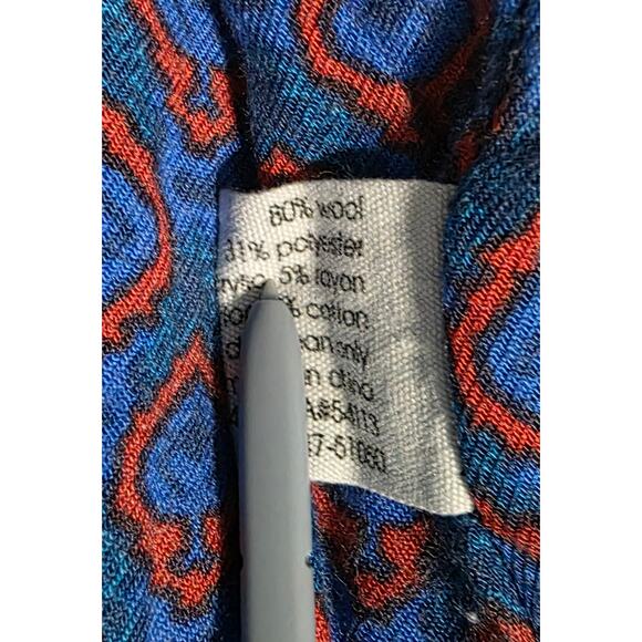 Egg by Susan Lazar Girls Hooded Blue Wool Pea Coat Size 3 - Picture 5 of 6